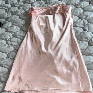 Sincerely Jules Strapless Pink Dress